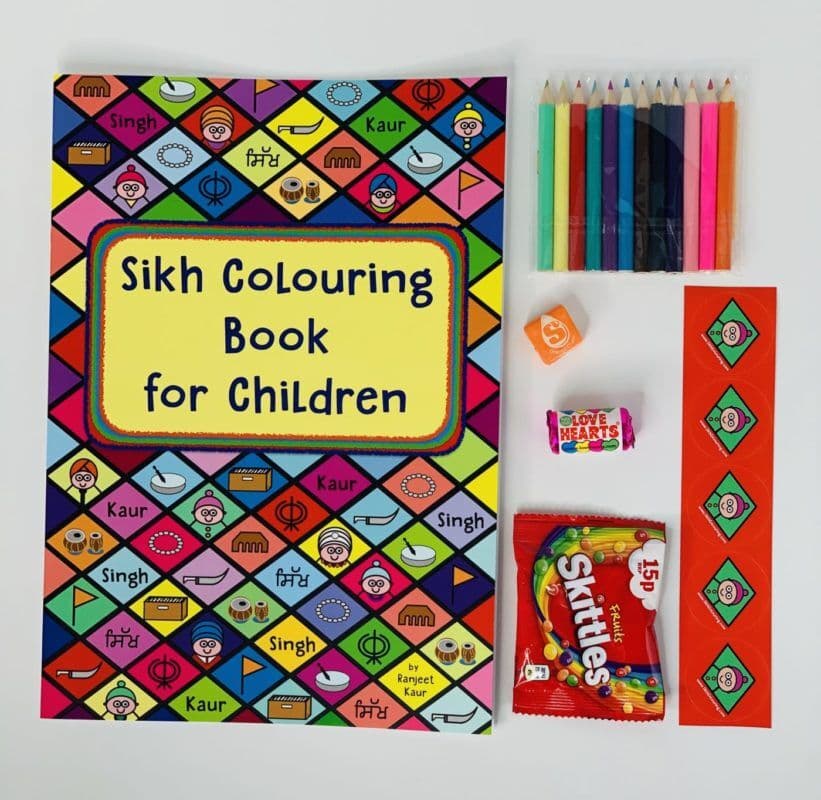 Sikh Colouring book for Children