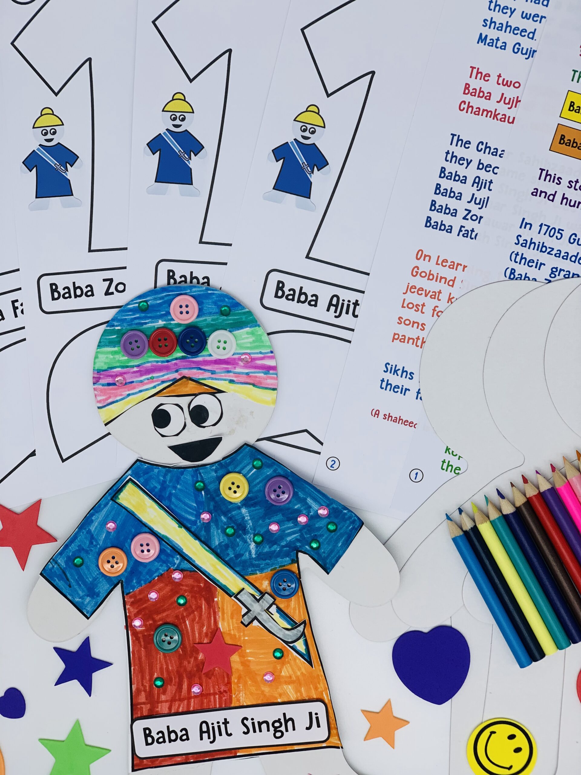 chaar sahibzaade craft pack