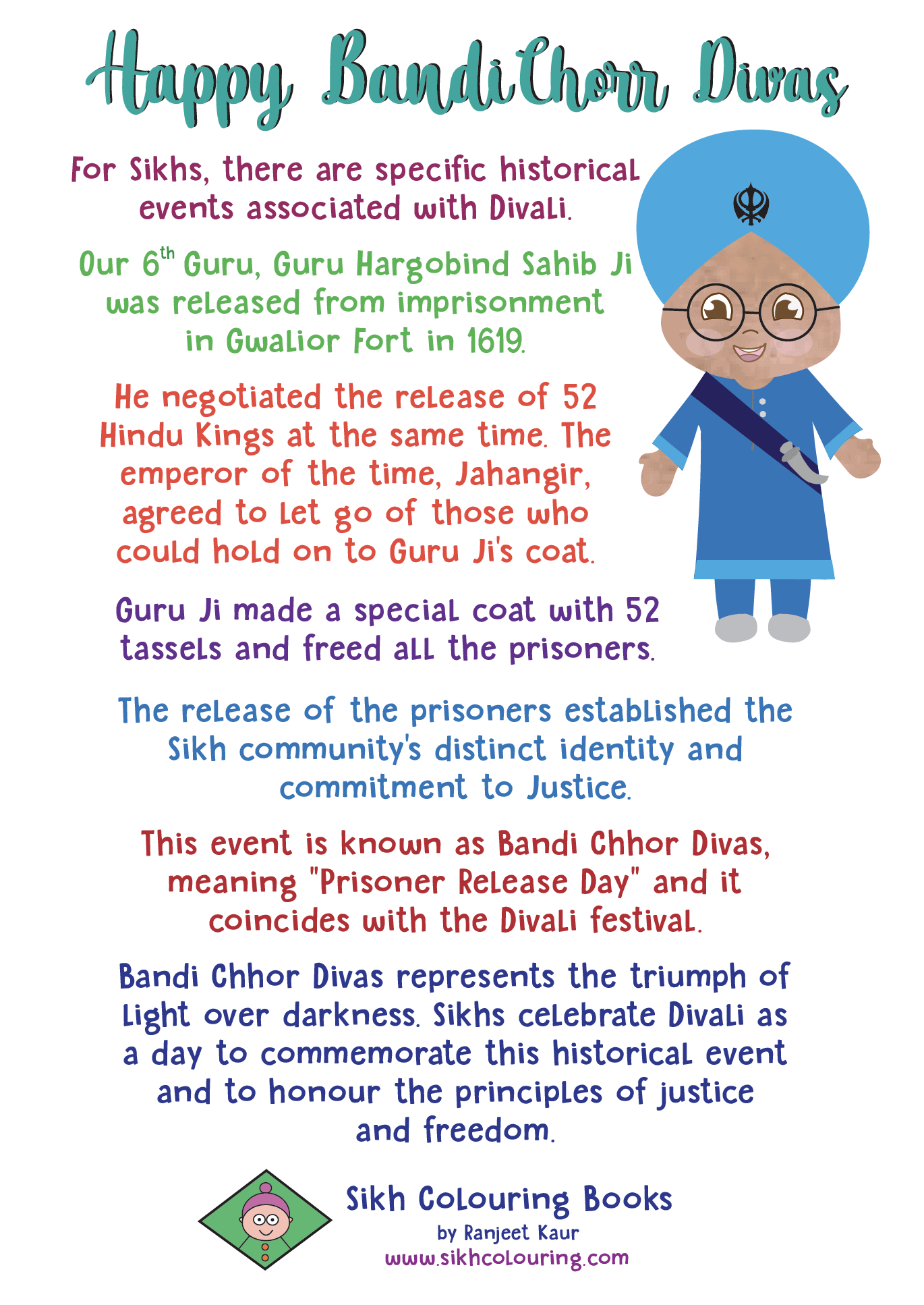 Bandi chhorr divas description