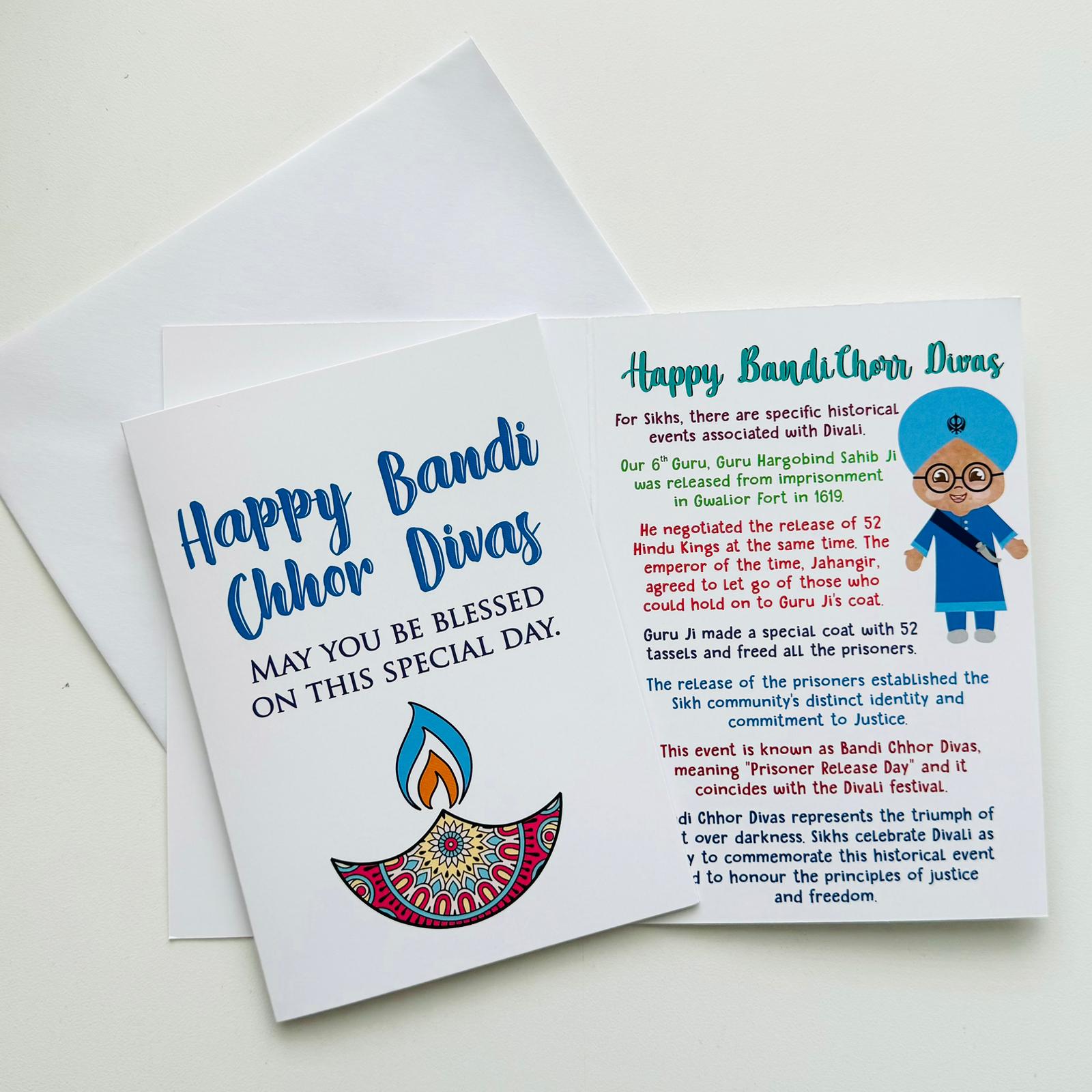 Bandi chhor school cards