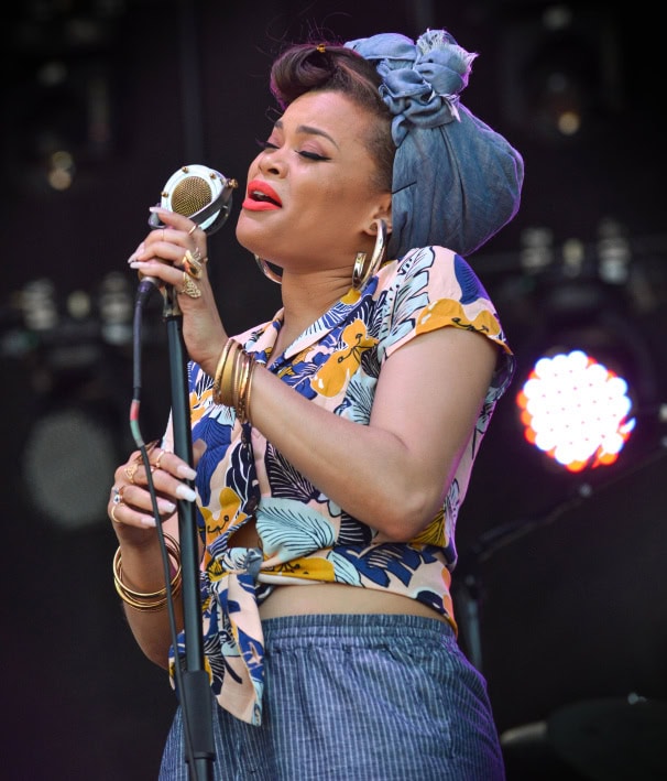 Andra Day at Bonnaroo | Photo by Chris Jorgensen