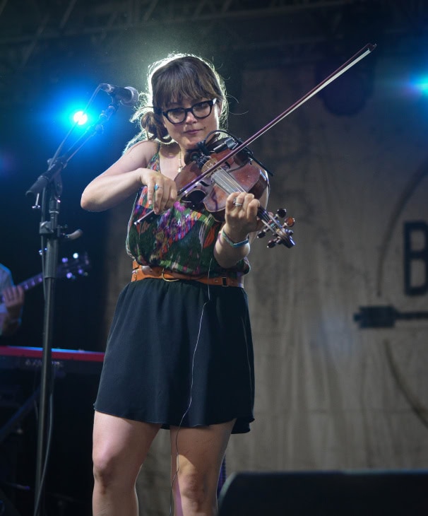 Sara Watkins at Bonnaroo | Photo by Chris Jorgensen