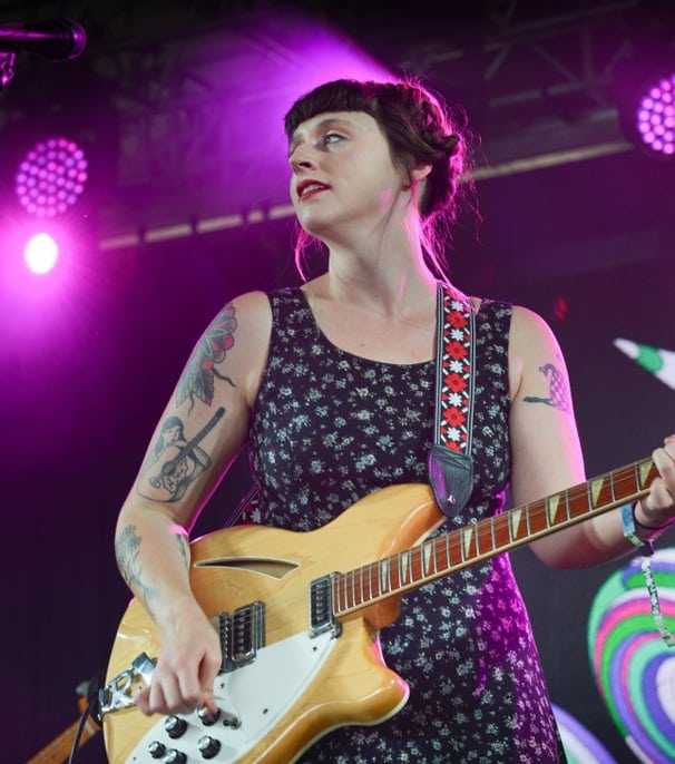 Waxahatchee at Bonnaroo | Photo by Chris Jorgensen