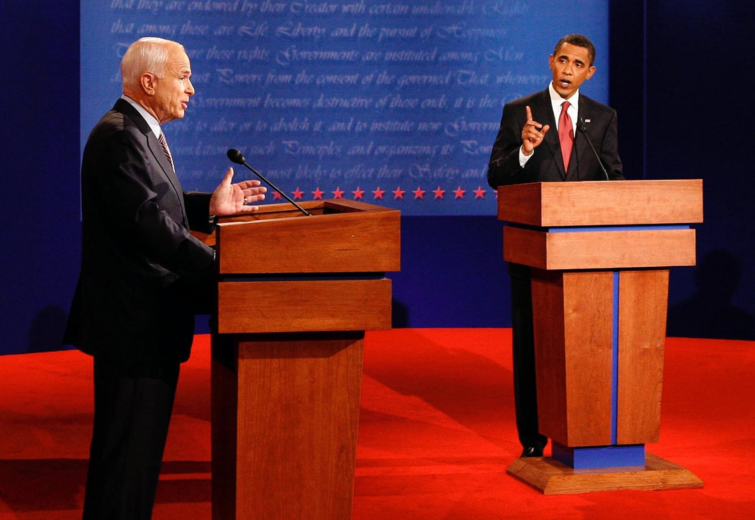 McCain vs. Obama: Round I
