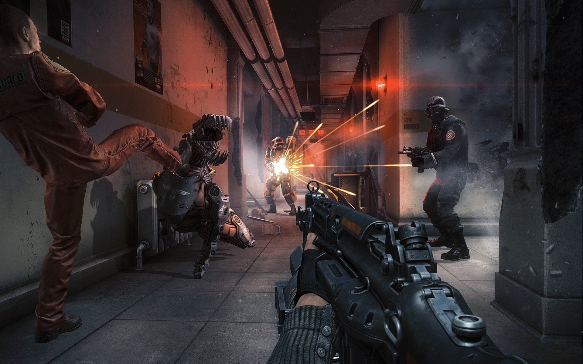 Second Opinion: I Didn't Like Wolfenstein The New Order - Hey Poor Player