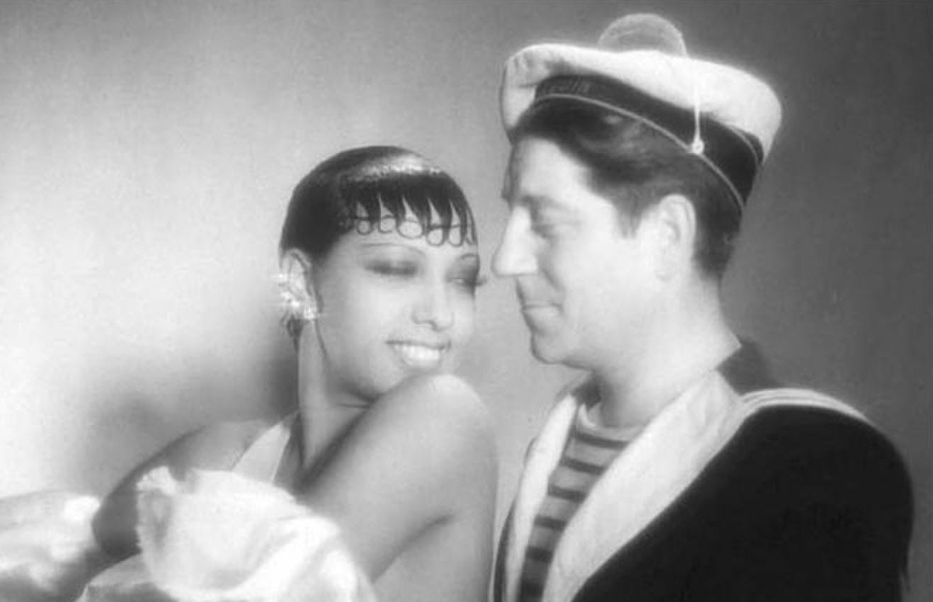 Josephine Baker and Jean Gabin in Zou Zou
