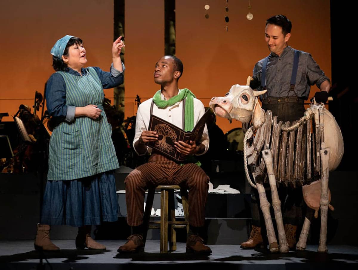 Ann Harada, Cole Thompson, Kennedy Kanagawa in Into the Woods