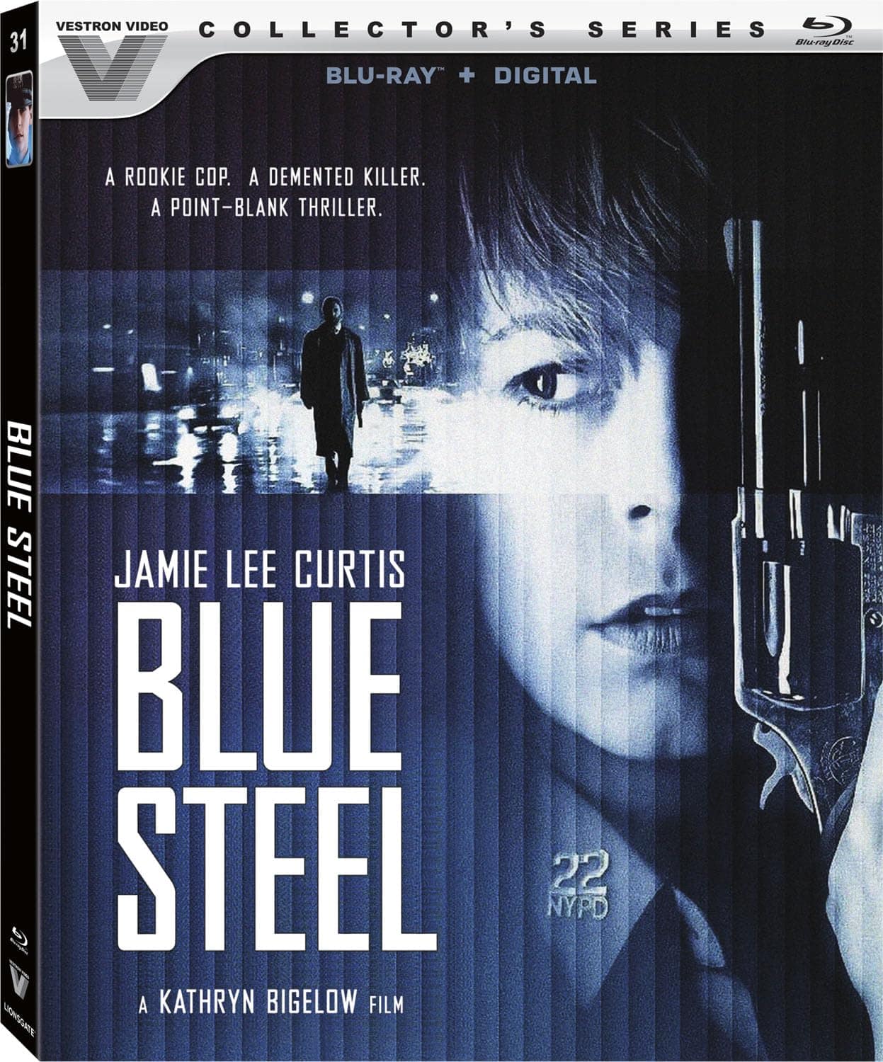 'Blue Steel' Bluray Review Vestron Video