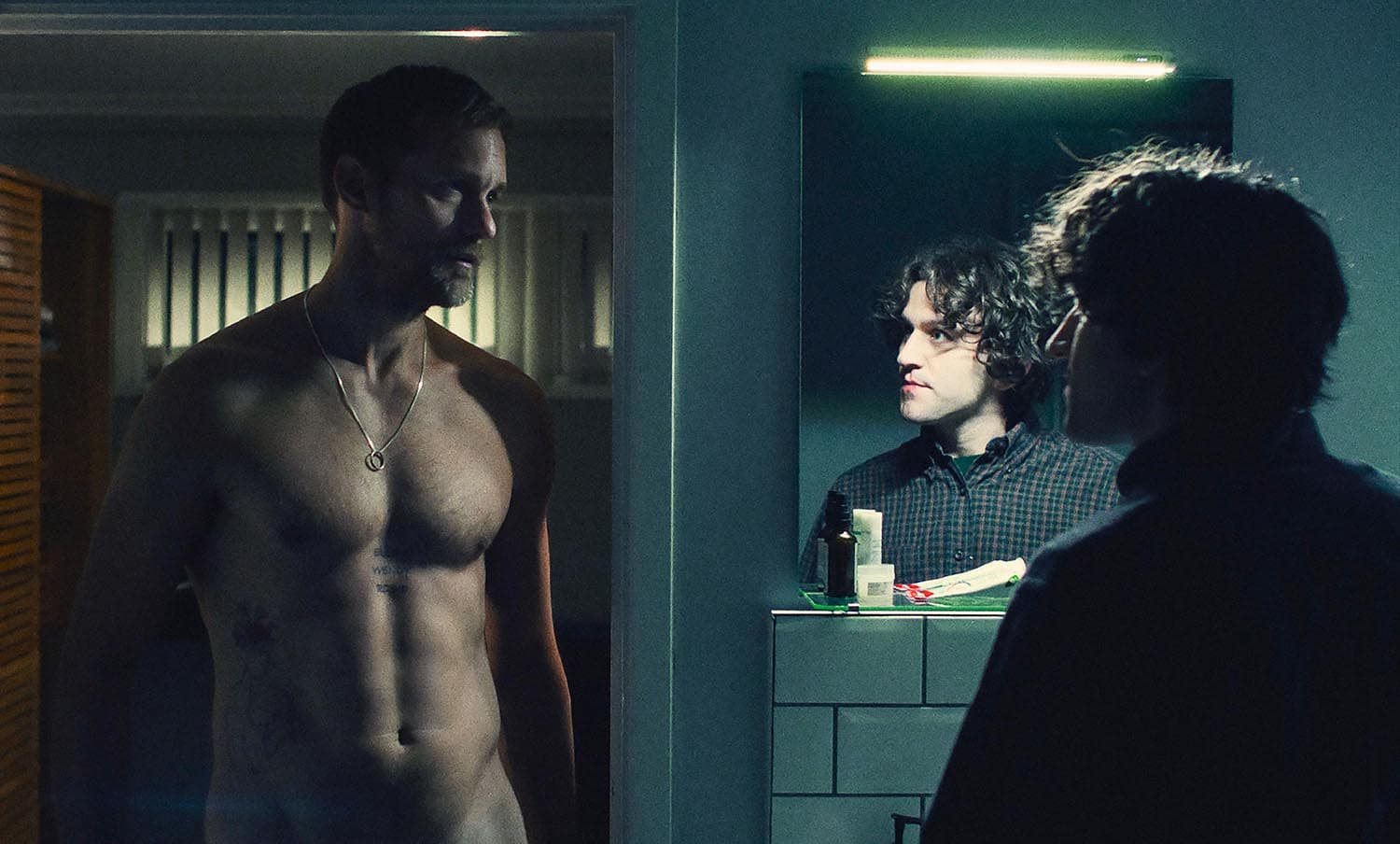 Alexander Skarsgård on Pillion