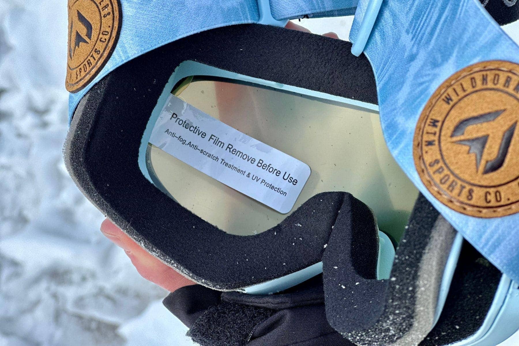 WildHorn Outfitters Roca - Maschera da sci e snowboard, di alta qualità, per uomini, donne e bambini. Caratteristiche