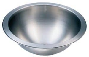 17" Italia Round Top-Mount or Undermount Stainless Bathroom Vanity Sink IT-SV-12