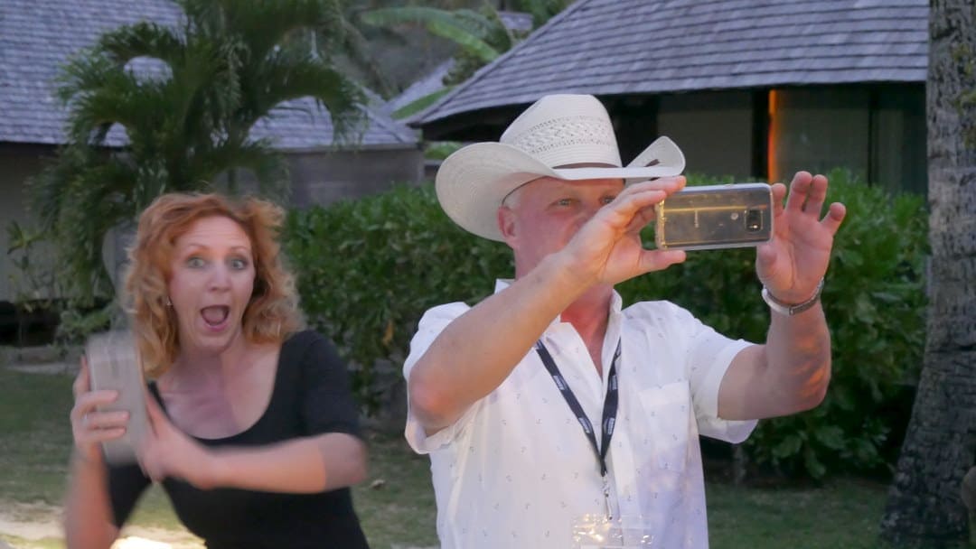 Dee Dee from Tahiti and Steve