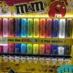 Large M & M candy dispenser