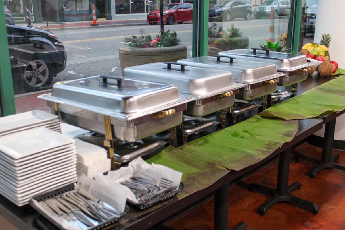 catering set up