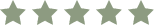 green 5 stars
