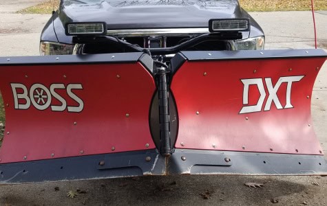 plow on truck