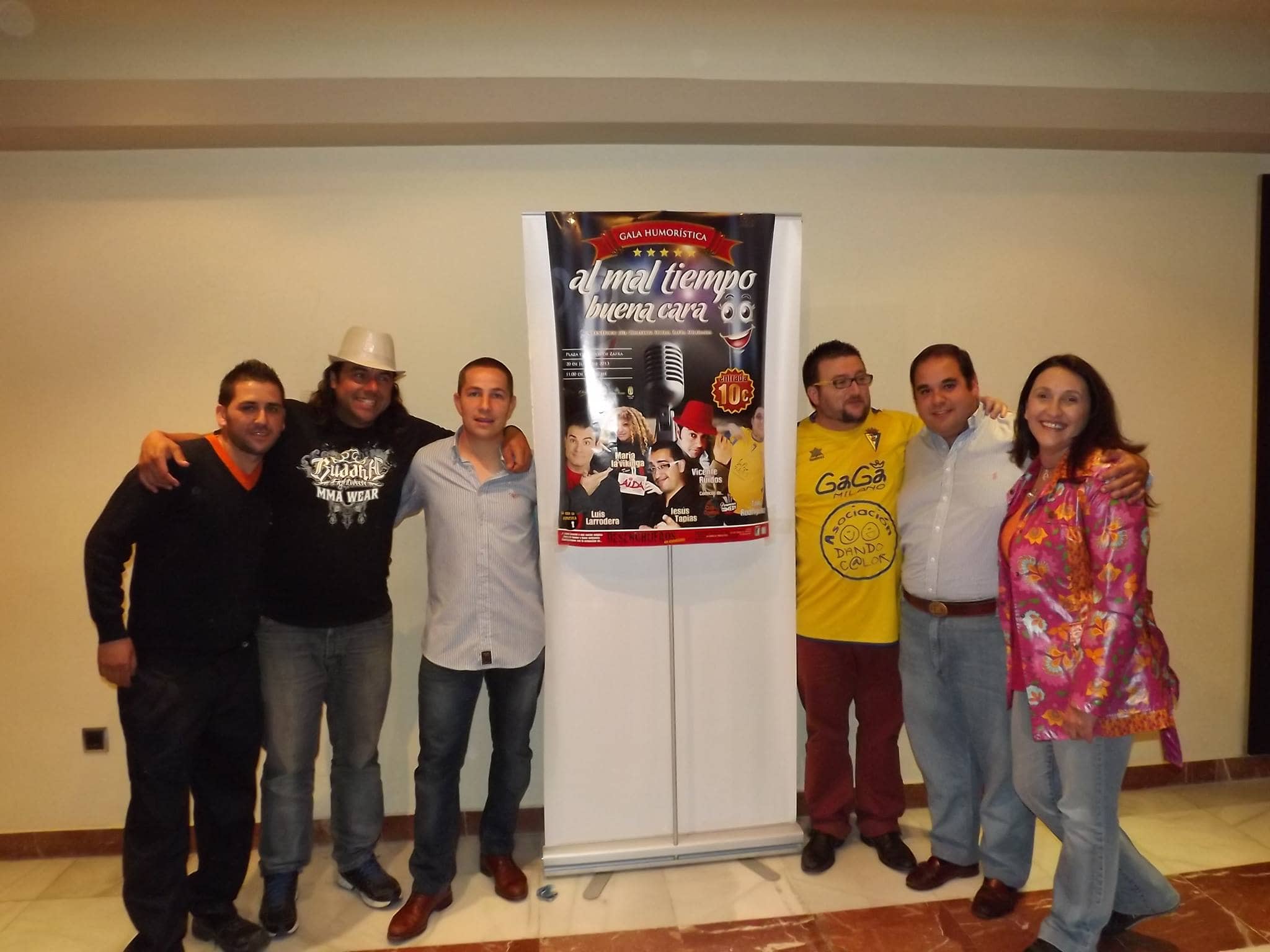 PRESENTACIÓN-GALA-CLUB-COMEDIA LA GALA “AL MAL TIEMPO BUENA CARA SE CELEBRARÁ EL 20 DE JULIO A FAVOR DE ZAFRA SOLIDARIA
