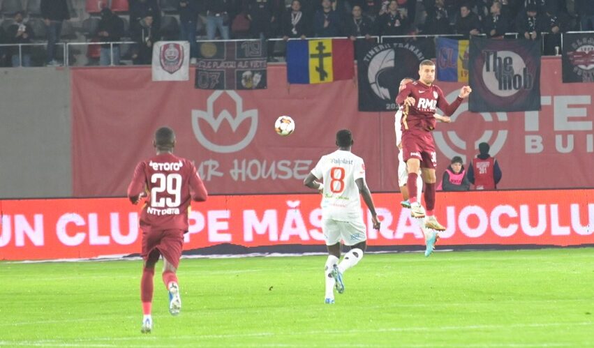 VIDEO Fotbal: FC Hermannstadt a încheiat turul Superligii pe locul 4, după  1-0 cu CFR Cluj