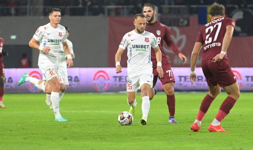 VIDEO Victorie uriașă pentru FC Hermannstadt la CFR Cluj - Sibiul