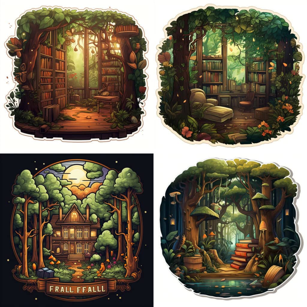 Sticker Illustration Art: Inspirations and Style References