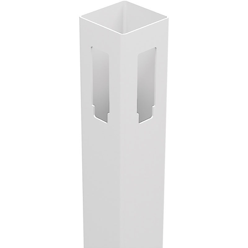 90° Fence Post Full Privacy Hamptons PVC 127mm X 127mm