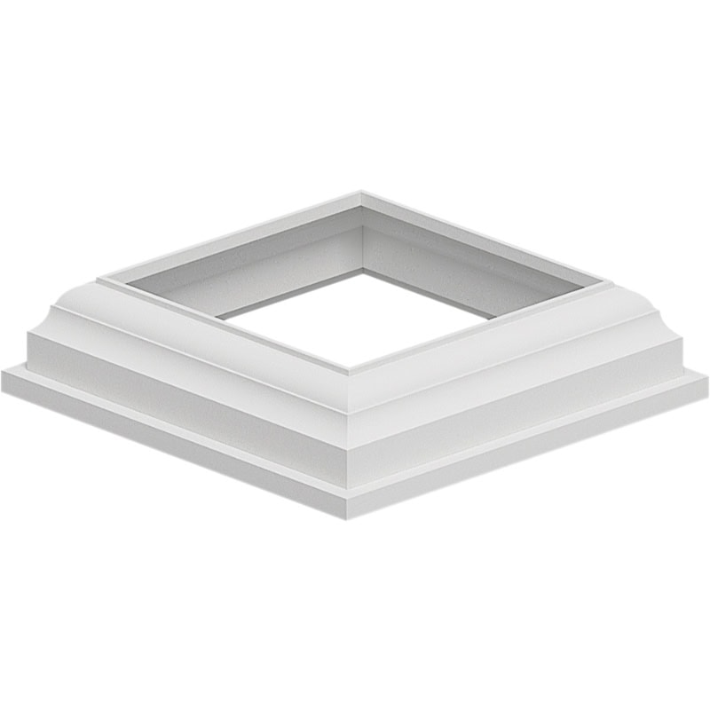 2 Part Domical Cover Suits 102mm X 102mm Post Hamptons PVC Fence