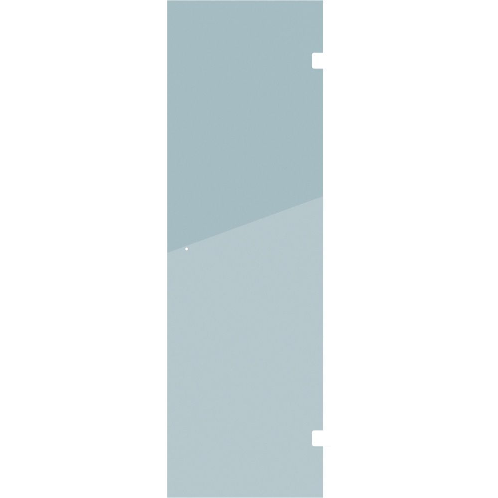 Frameless shower door 2041mm H x 10mm thick x 640mm W