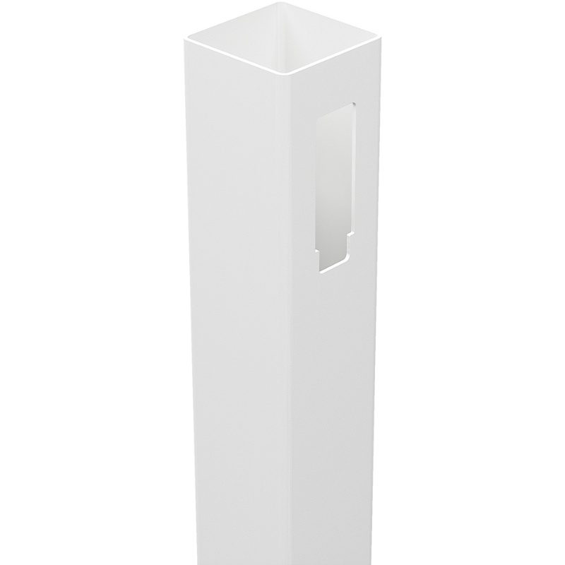 2 Way Fence Post Full Privacy Hamptons PVC 127mm X 127mm