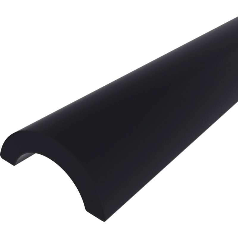 Purity Slimline Aluminium Water Bar 2000mm Long Black Anodise