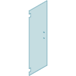Purity Handle Door Panel 2041mm High 600mm Wide