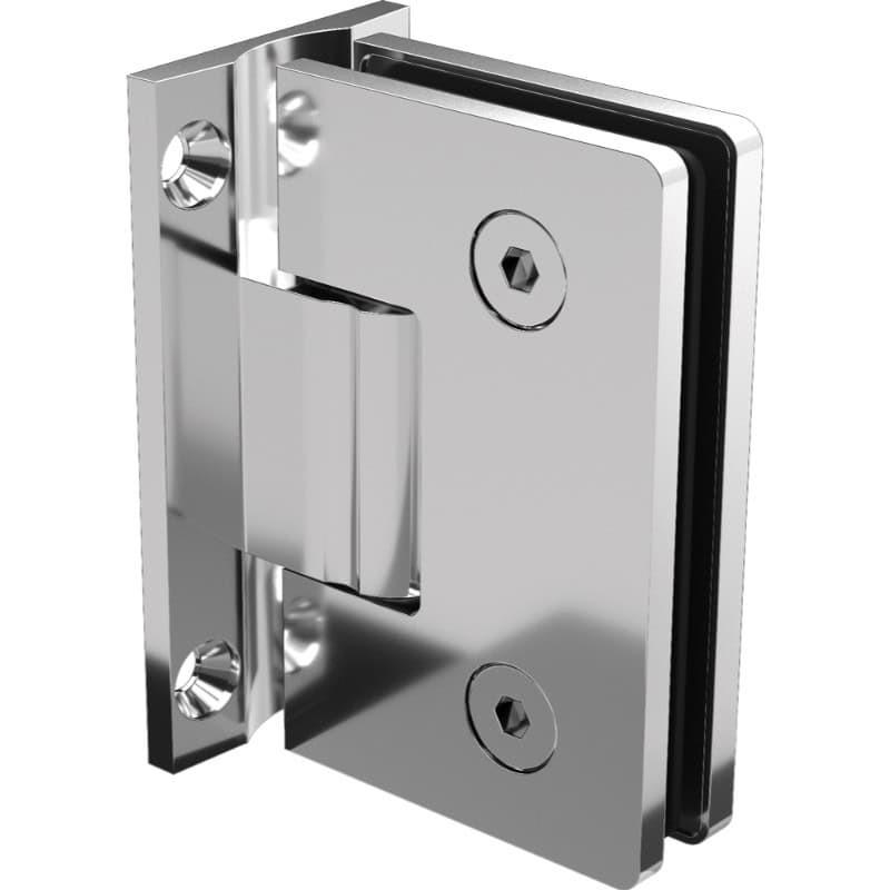 ZURICH 6mm Wall To Glass Hinge Chrome