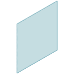 12mm Clearglaze Channel Glass 1500W x 1350H