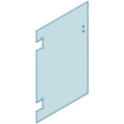 12mm Glass Polaris G/G Gate 800W x 1200H