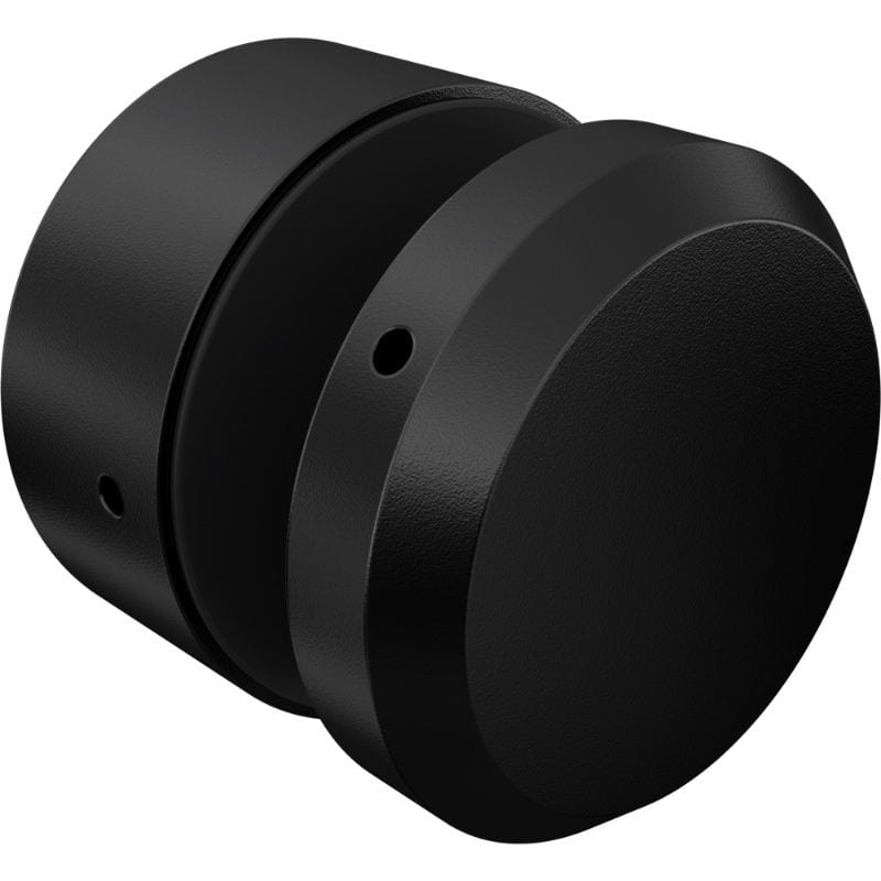 Glass Standoff 50x20mm Matt Black SS2205