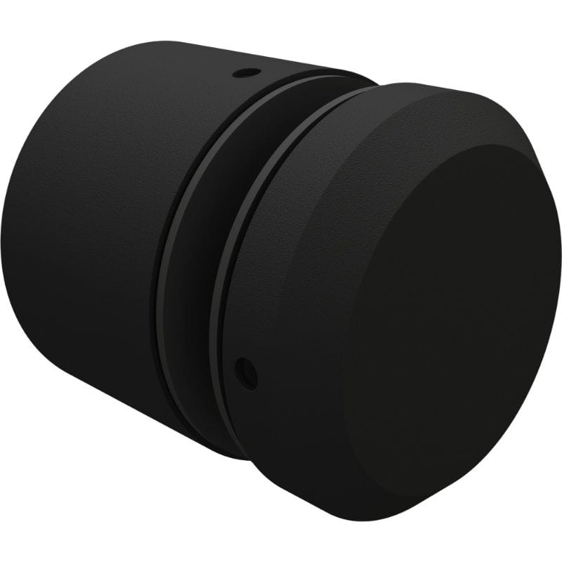 Glass Standoff 50x30mm Matt Black SS2205
