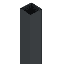 50mm Post 2400mm Black