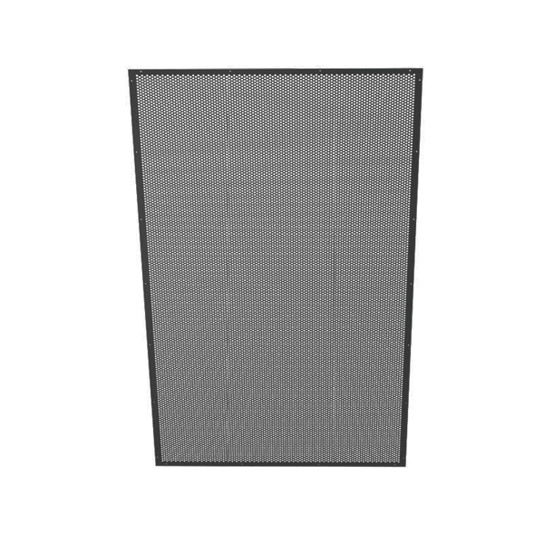 Perforated Transition Panel 1288mm Wide x 1888mm High Black