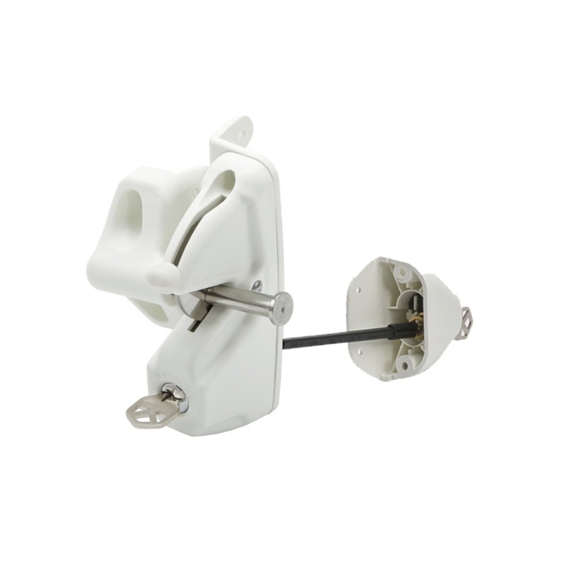 D&D LokkLatch Deluxe Keyed To Differ White