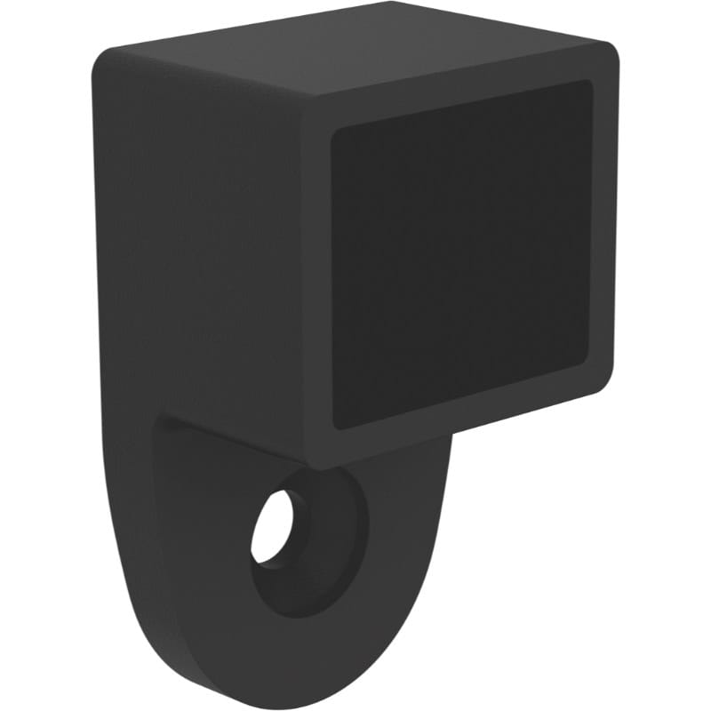 Summit 25x21mm Nanorail Wall Plate Matt Black