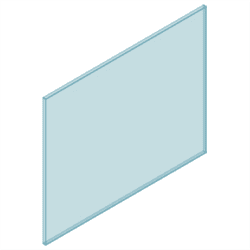 12mm Frameless Glass Balustrade 1200W x 970H