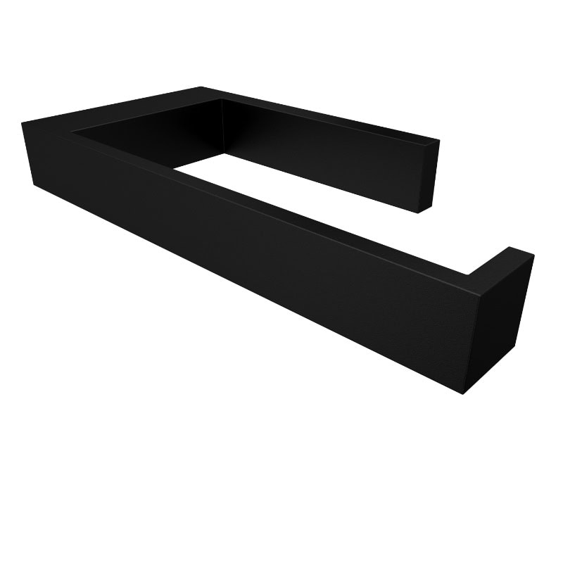 AERO Toilet Roll Holder Matt Black