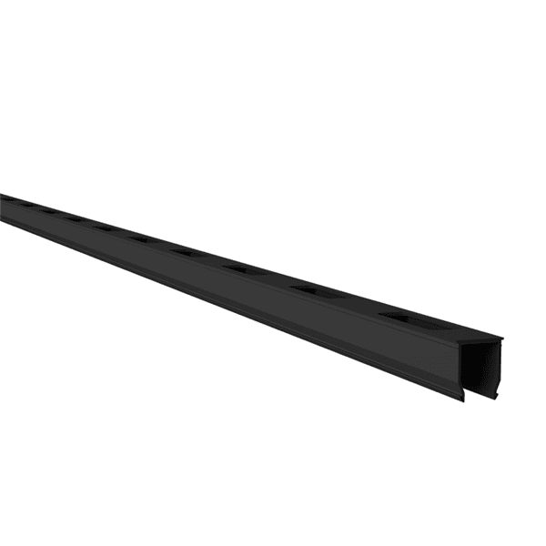 AIRE – Bottom Rail Insert 3022mm Suit Slat – Satin Black
