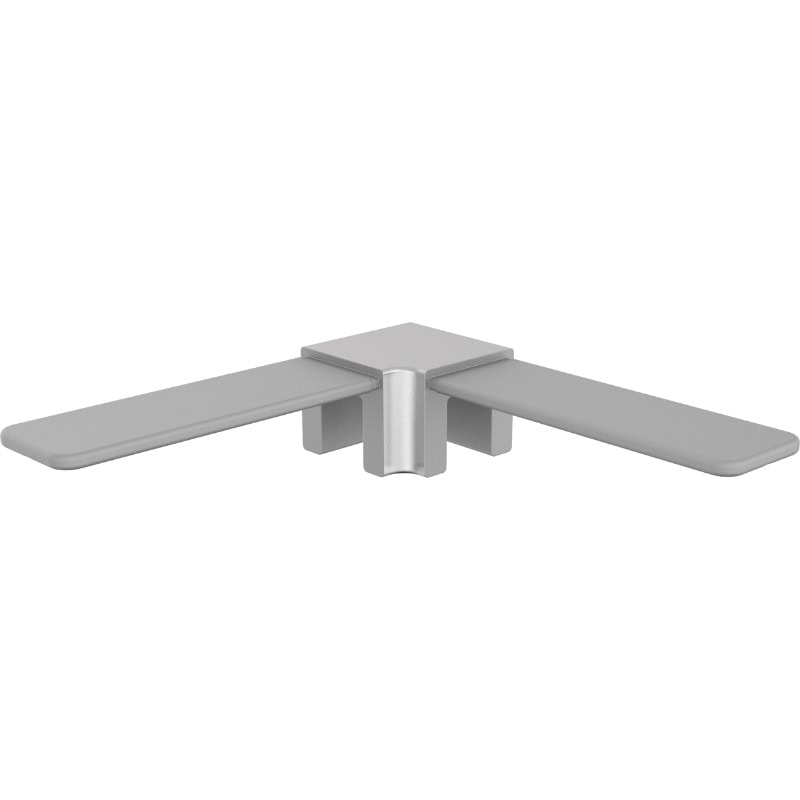 Summit 25x21mm Nanorail 90 Deg Joiner Satin