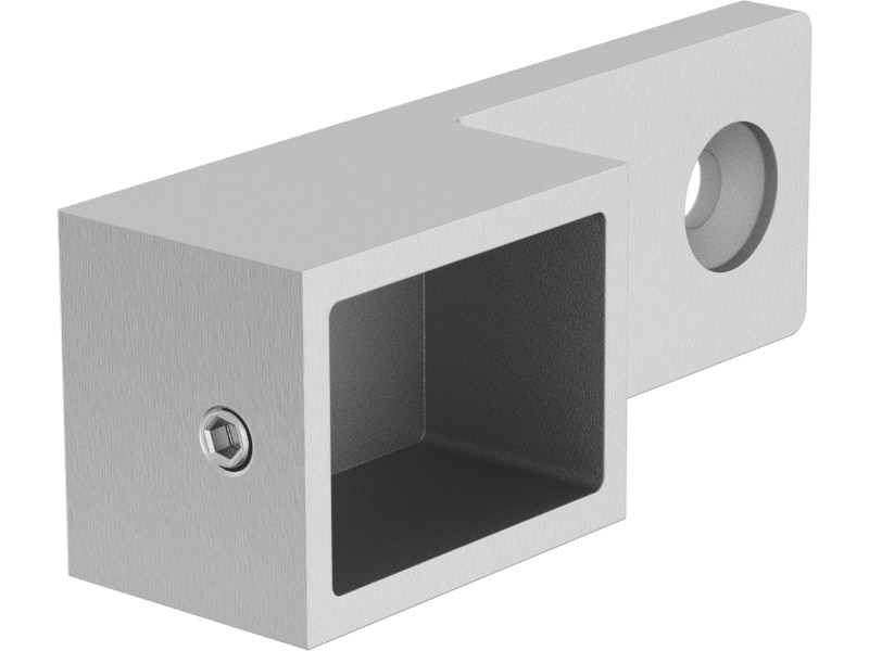Summit 30x21mm Nanorail Deluxe Wall Plate Extended – Satin