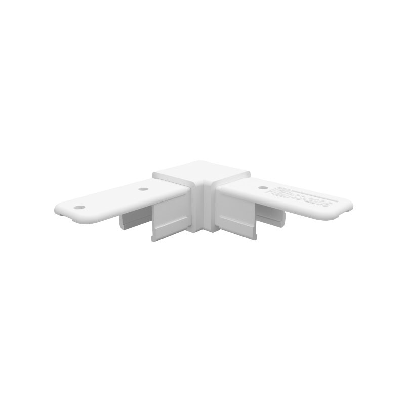 Summit 25x21mm Nanorail 90 Deg Joiner - Matt White