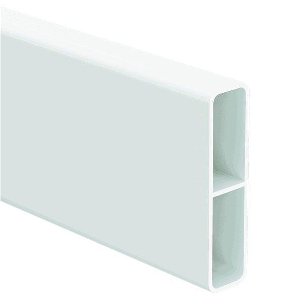 65 x 16.5mm Slat 6100mm Pearl White