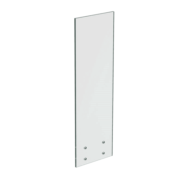 15mm Frameless Standoff Glass Balustrade – 400W X 1280H