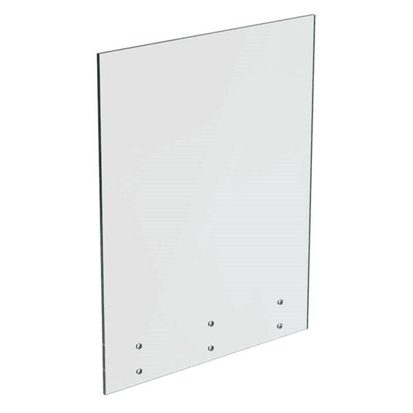 15mm Frameless Standoff Glass Balustrade – 1000W X 1280H