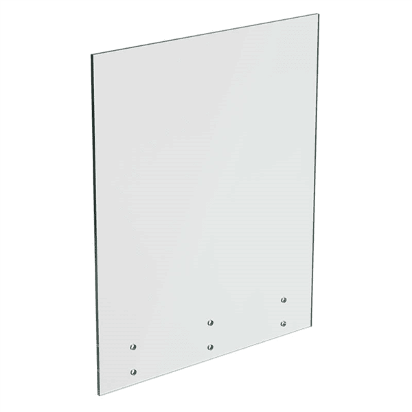 15mm Frameless Standoff Glass Balustrade – 1050W X 1280H
