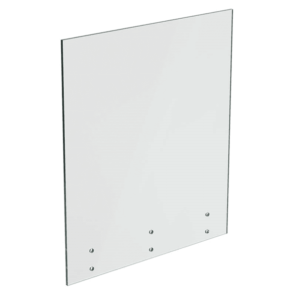 15mm Frameless Standoff Glass Balustrade – 1100W X 1280H